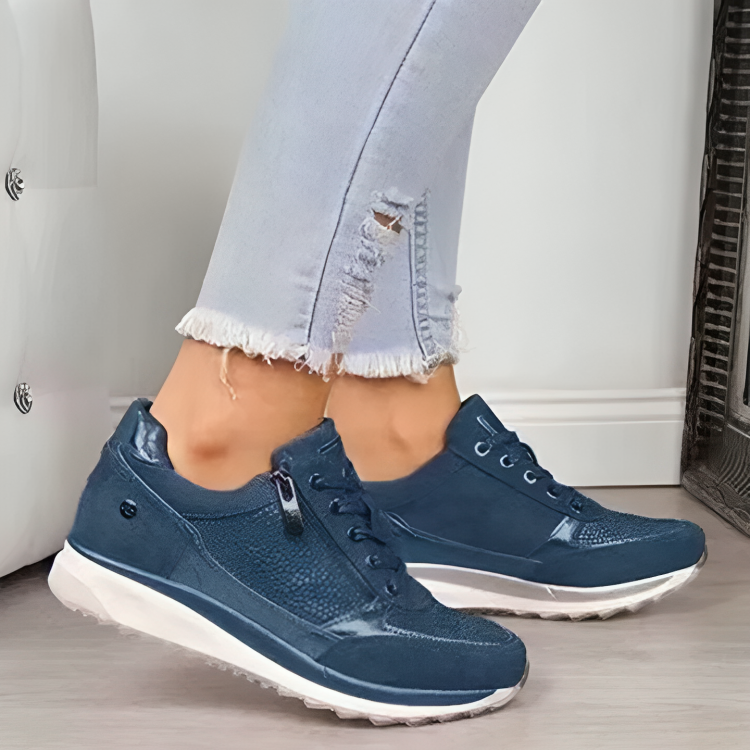 Sneakers comode con cerniera