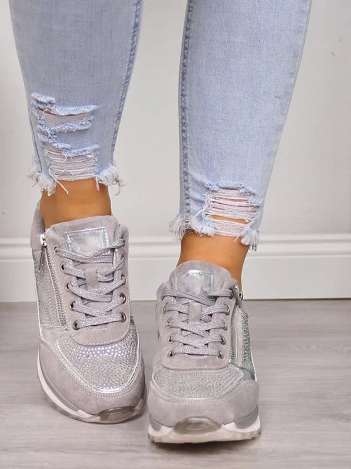 Sneakers comode con cerniera