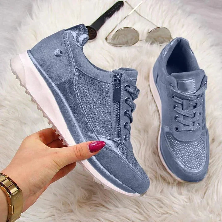 Sneakers comode con cerniera