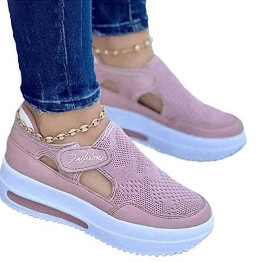 Sneakers da donna traspiranti in mesh
