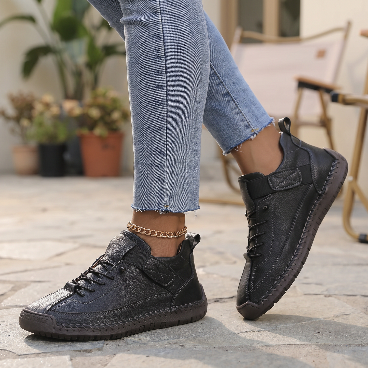 Sneakers da donna traspiranti in tessuto | Scarpe da passeggio comode senza lacci