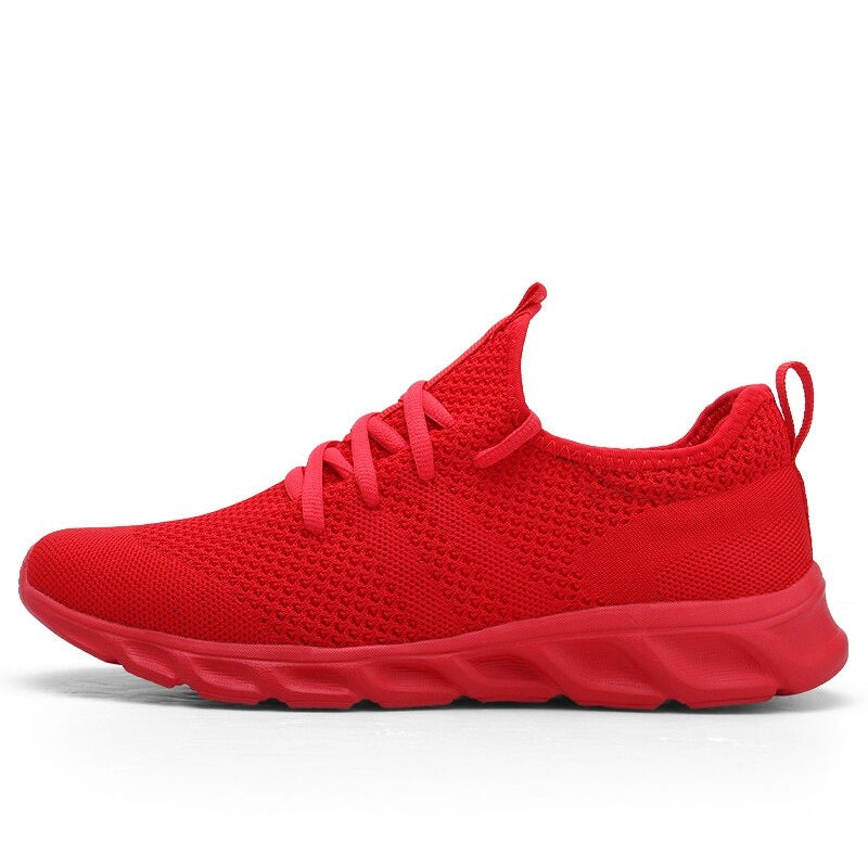 Sneakers da uomo in mesh traspirante