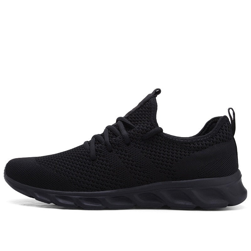 Sneakers da uomo in mesh traspirante