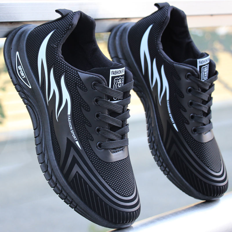 Sneakers Sportive Ognitempo con Dettaglio Fiamma
