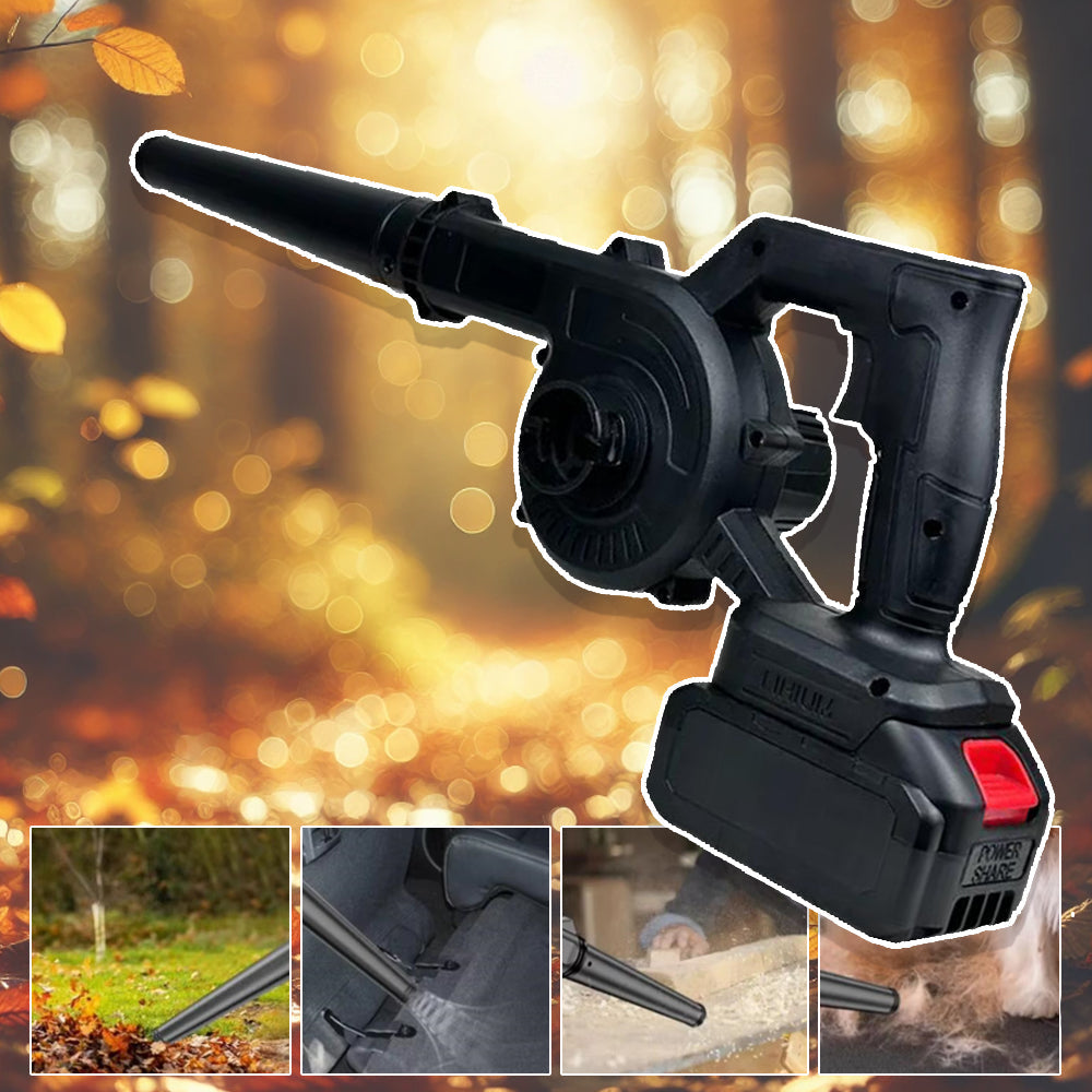 Soffiatore per foglie a batteria – ideale per la pulizia o il giardinaggio