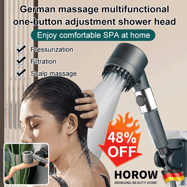 Soffione doccia – PowerSpray – Pressione aumentata – Esperienza SPA