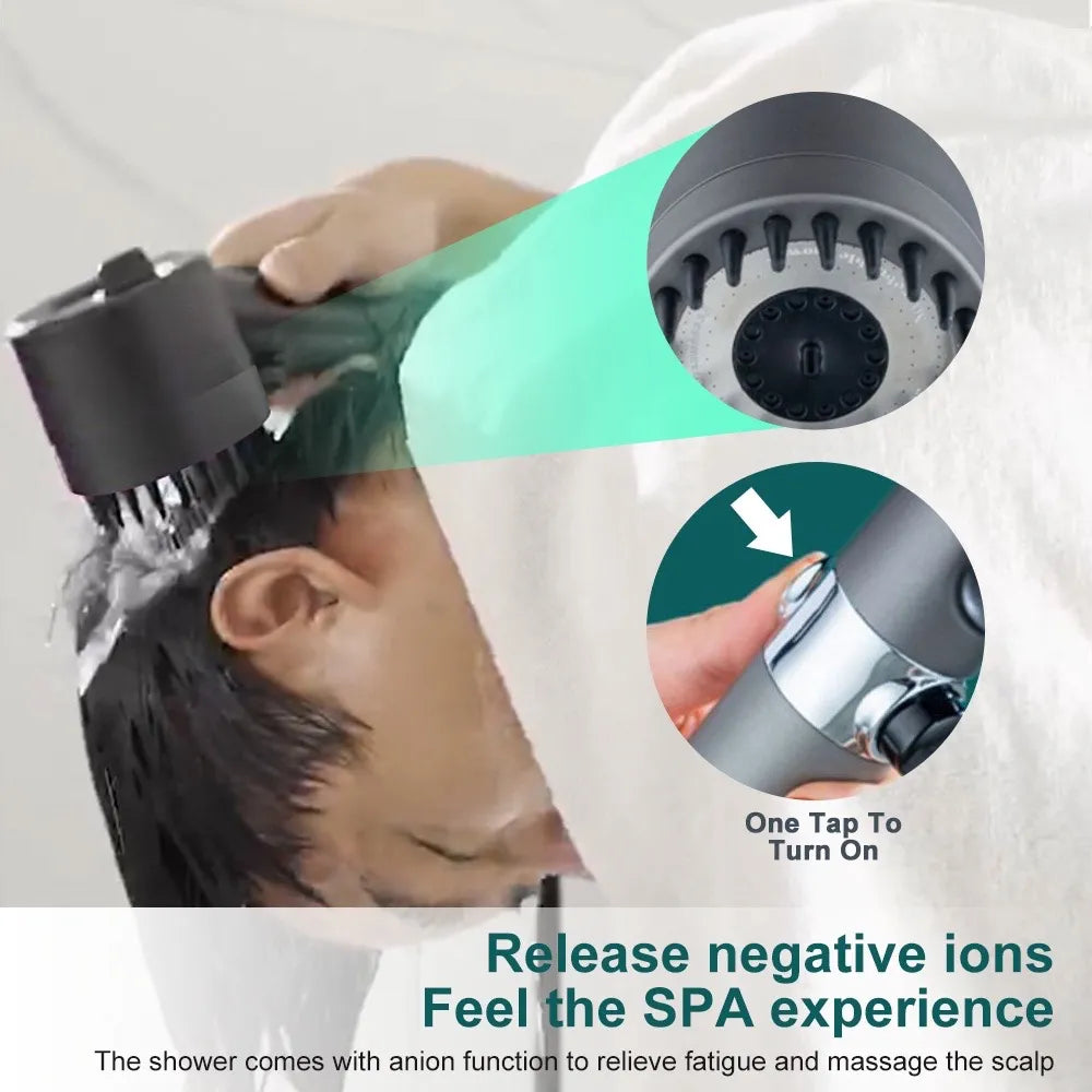 Soffione doccia – PowerSpray – Pressione aumentata – Esperienza SPA