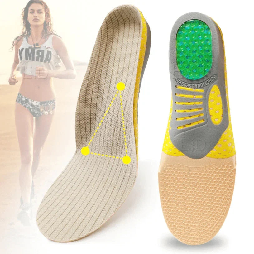 Solette ortopediche in gel con supporto