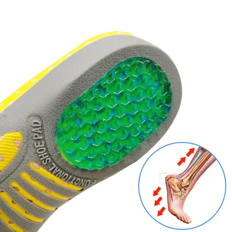 Solette ortopediche in gel con supporto