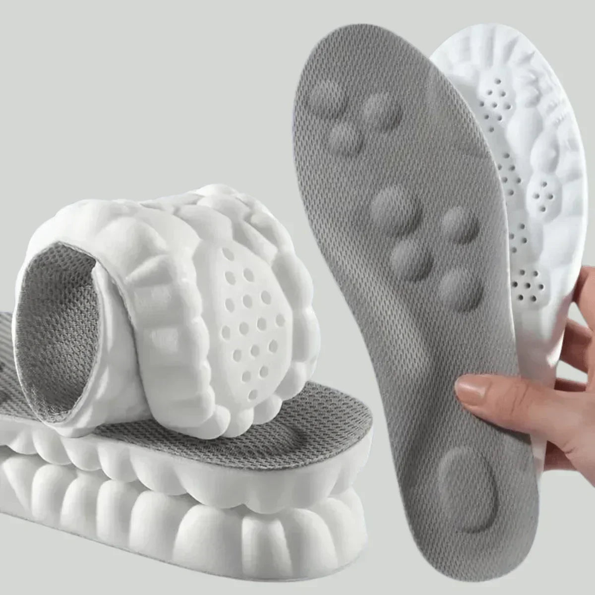 Solette per scarpe 4D confortevoli