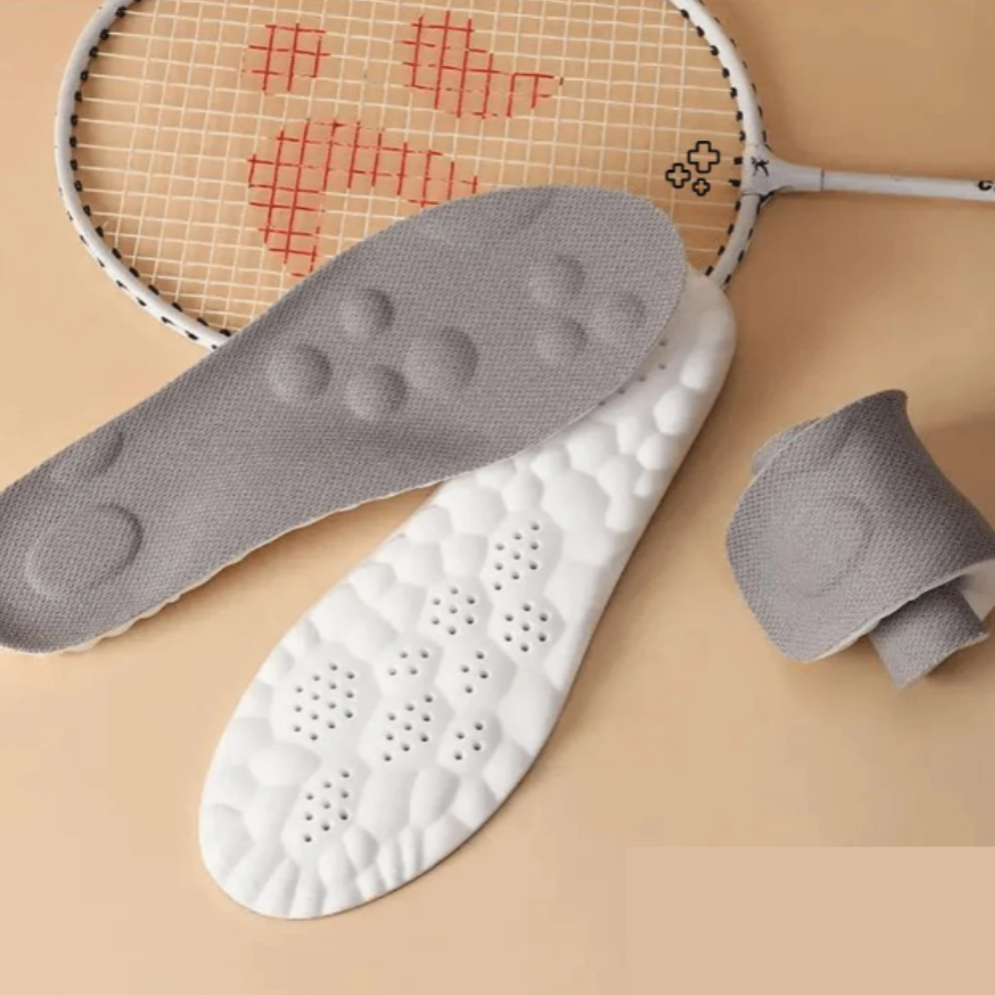 Solette per scarpe 4D confortevoli
