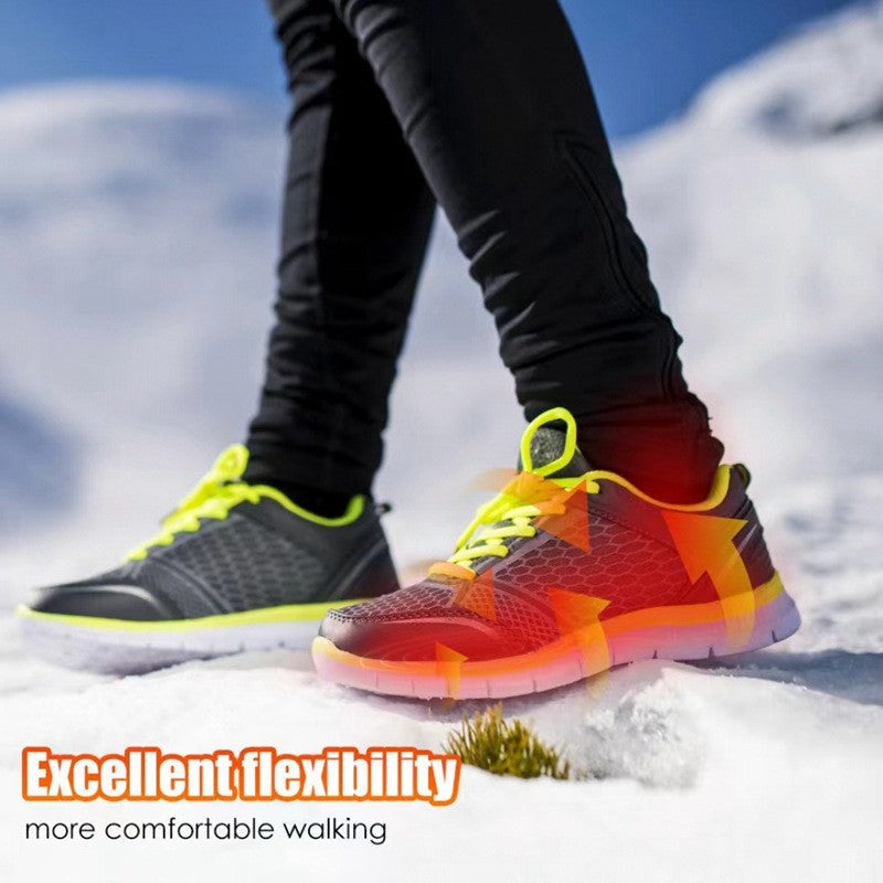 Solette riscaldabili ricaricabili per scarpe con riscaldamento wireless unisex
