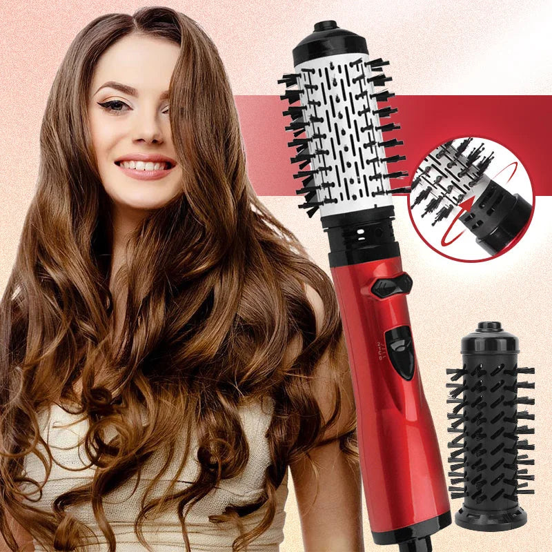 Spazzola ad aria calda 3 in 1 per capelli perfetti e pieni di volume