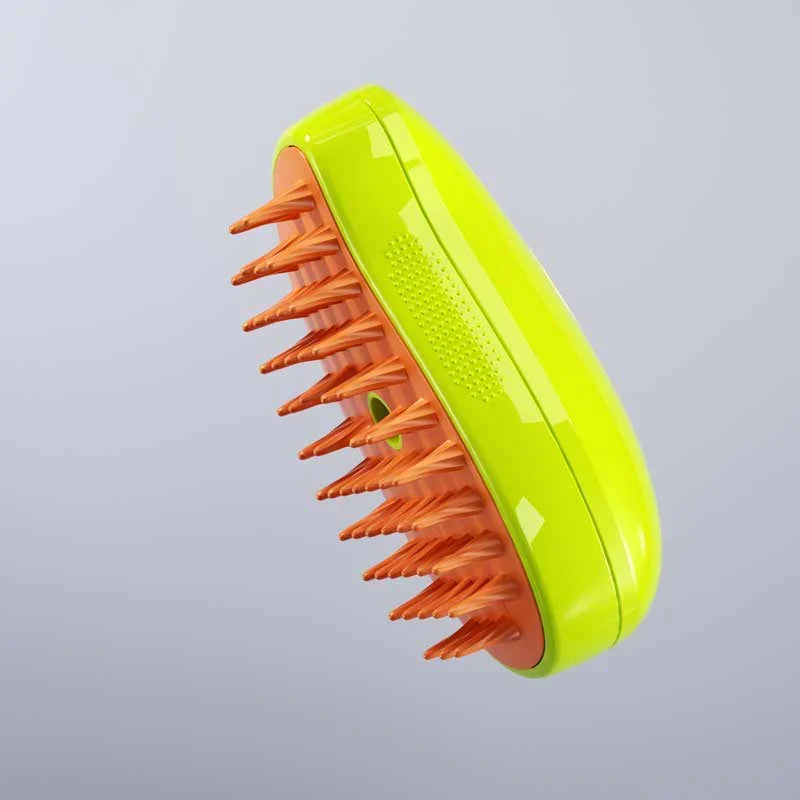 Spazzola per animali domestici a vapore Nano Mist: rimozione efficace dei peli e massaggio