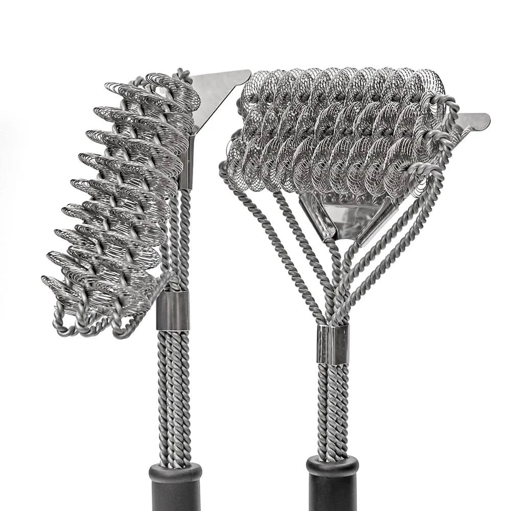 Spazzola per barbecue in acciaio inox senza setole