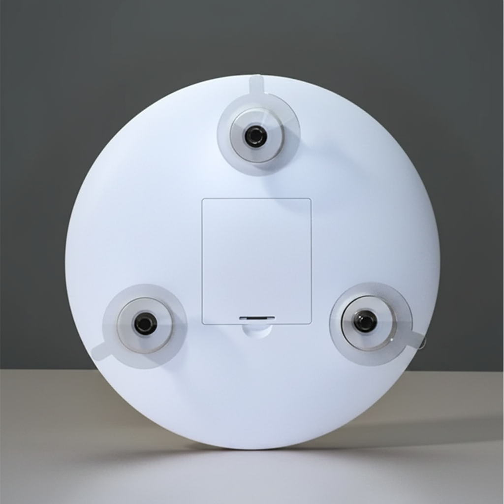 Specchio cosmetico ingranditore 10x con illuminazione a LED