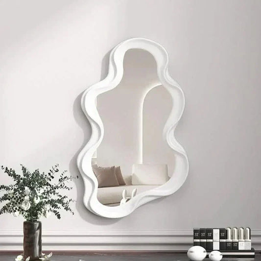 Specchio da Parete Decorativo a Forma di Nuvola per la Casa