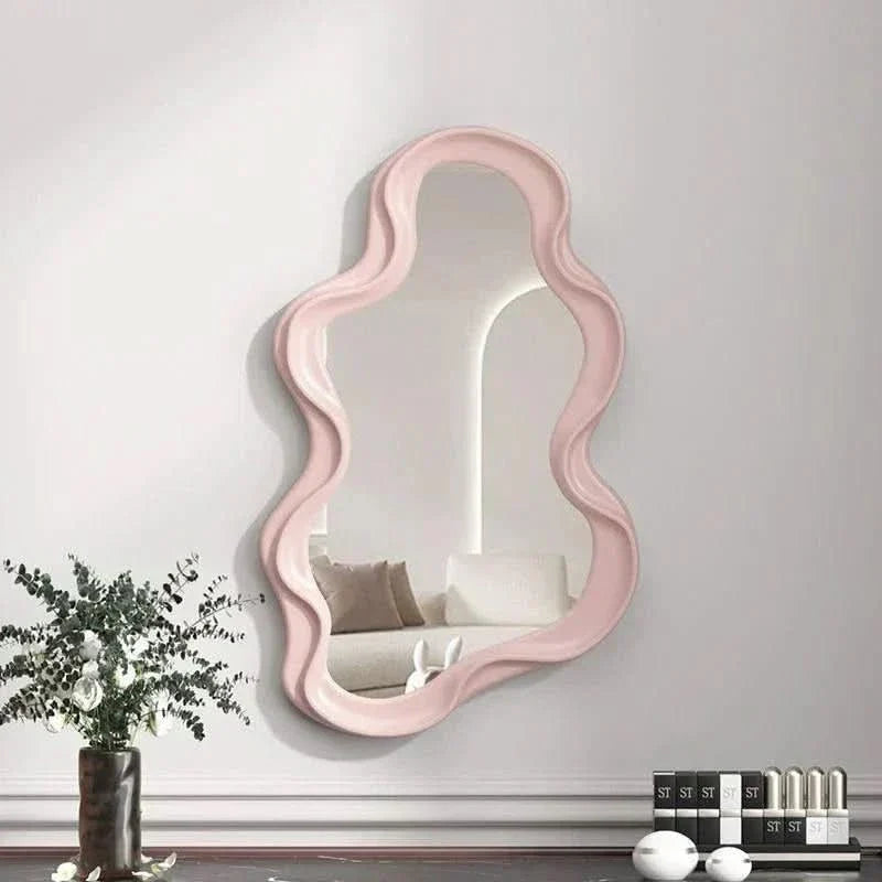 Specchio da Parete Decorativo a Forma di Nuvola per la Casa
