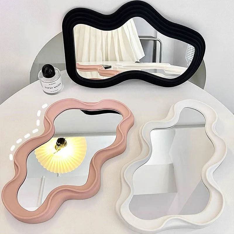 Specchio da Parete Decorativo a Forma di Nuvola per la Casa