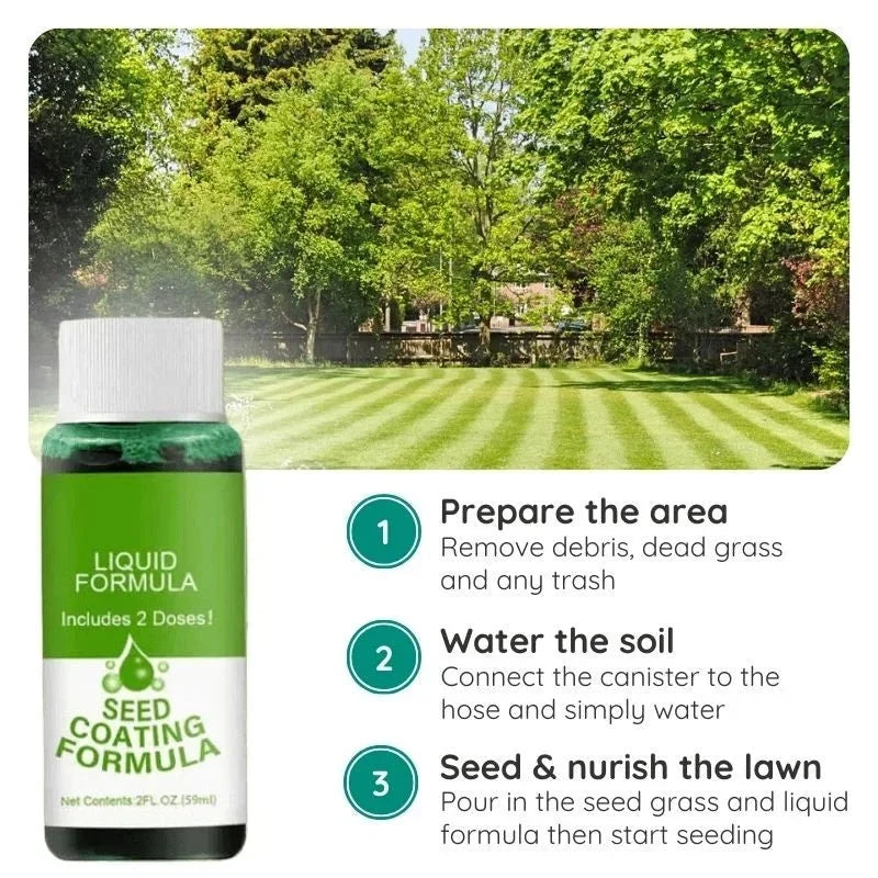 Spray Ecologico di Semi per Prato per una Crescita Perfetta dell'Erba