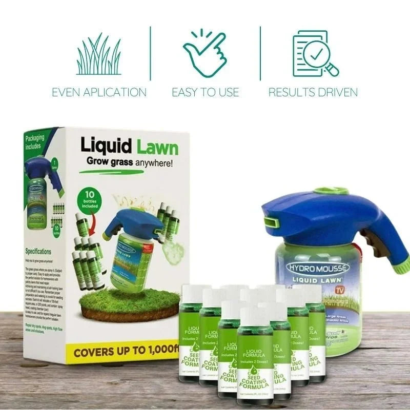 Spray Ecologico di Semi per Prato per una Crescita Perfetta dell'Erba