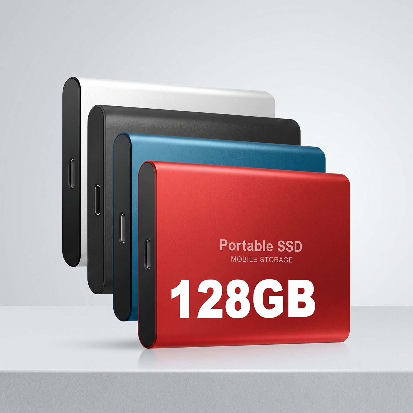 SSD Esterno con Velocità di Trasferimento di 1050 MB/s | Memoria Portatile da 128 GB per un Rapido Accesso ai Dati