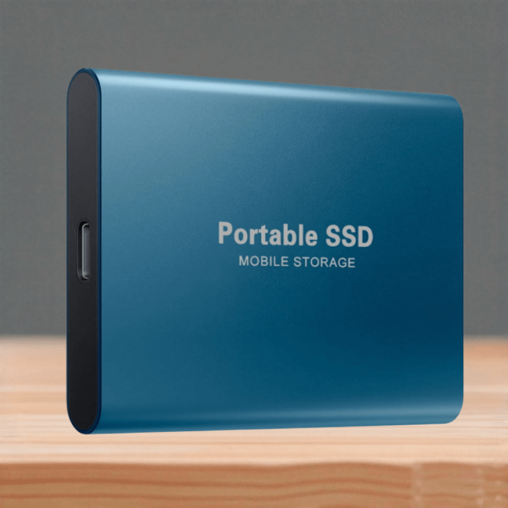SSD Esterno Portatile con USB-C ad Alta Velocità e Design Impermeabile