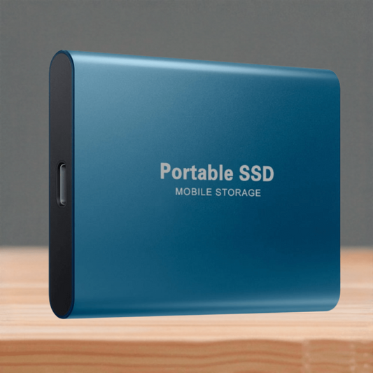 SSD Esterno Portatile con USB-C ad Alta Velocità e Design Impermeabile