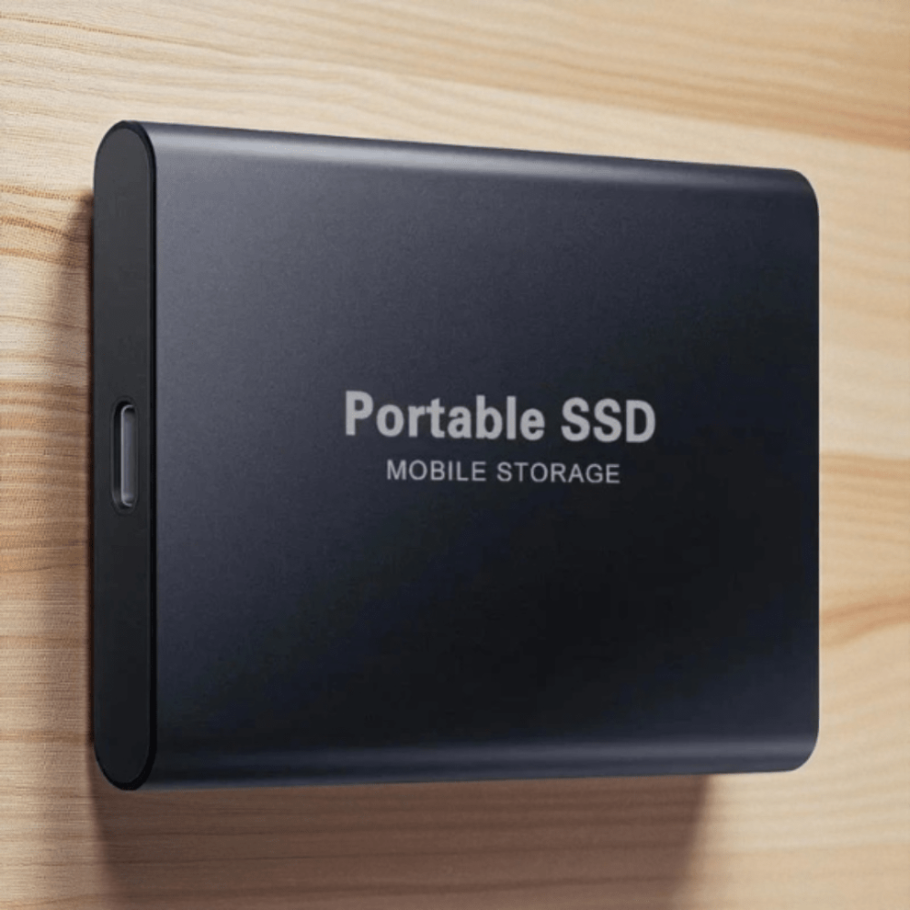 SSD Esterno Portatile con USB-C ad Alta Velocità e Design Impermeabile