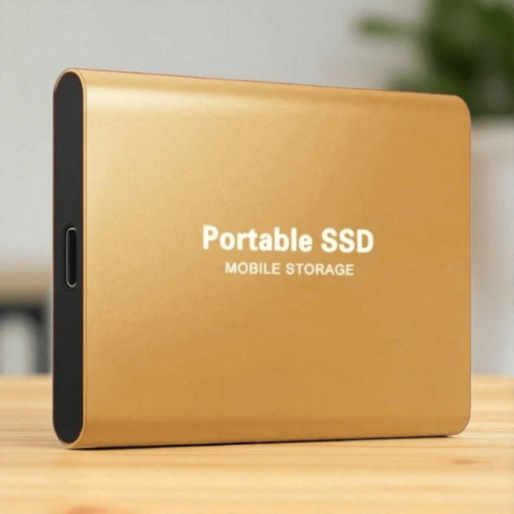 SSD Esterno Portatile con USB-C ad Alta Velocità e Design Impermeabile
