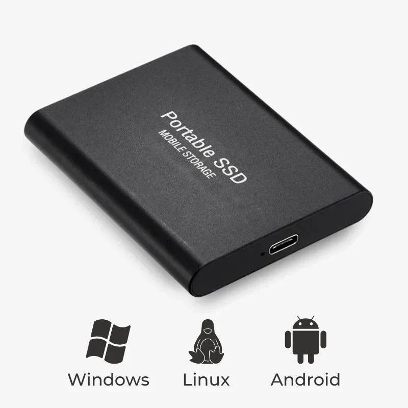 SSD Esterno Ultra Rapido – Archiviazione Portatile USB 3.1 (Fino a 128 GB)