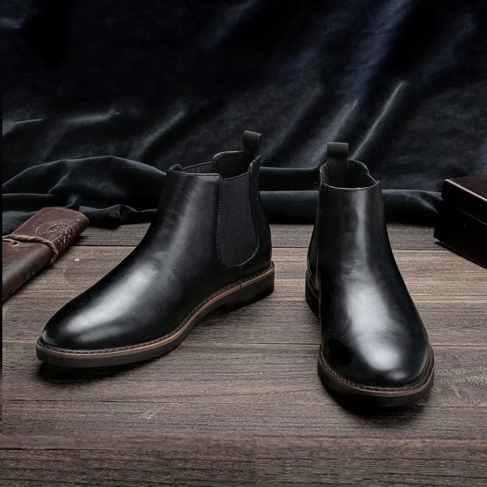 Stivaletti Chelsea Classici da Uomo con Vestibilità Moderna