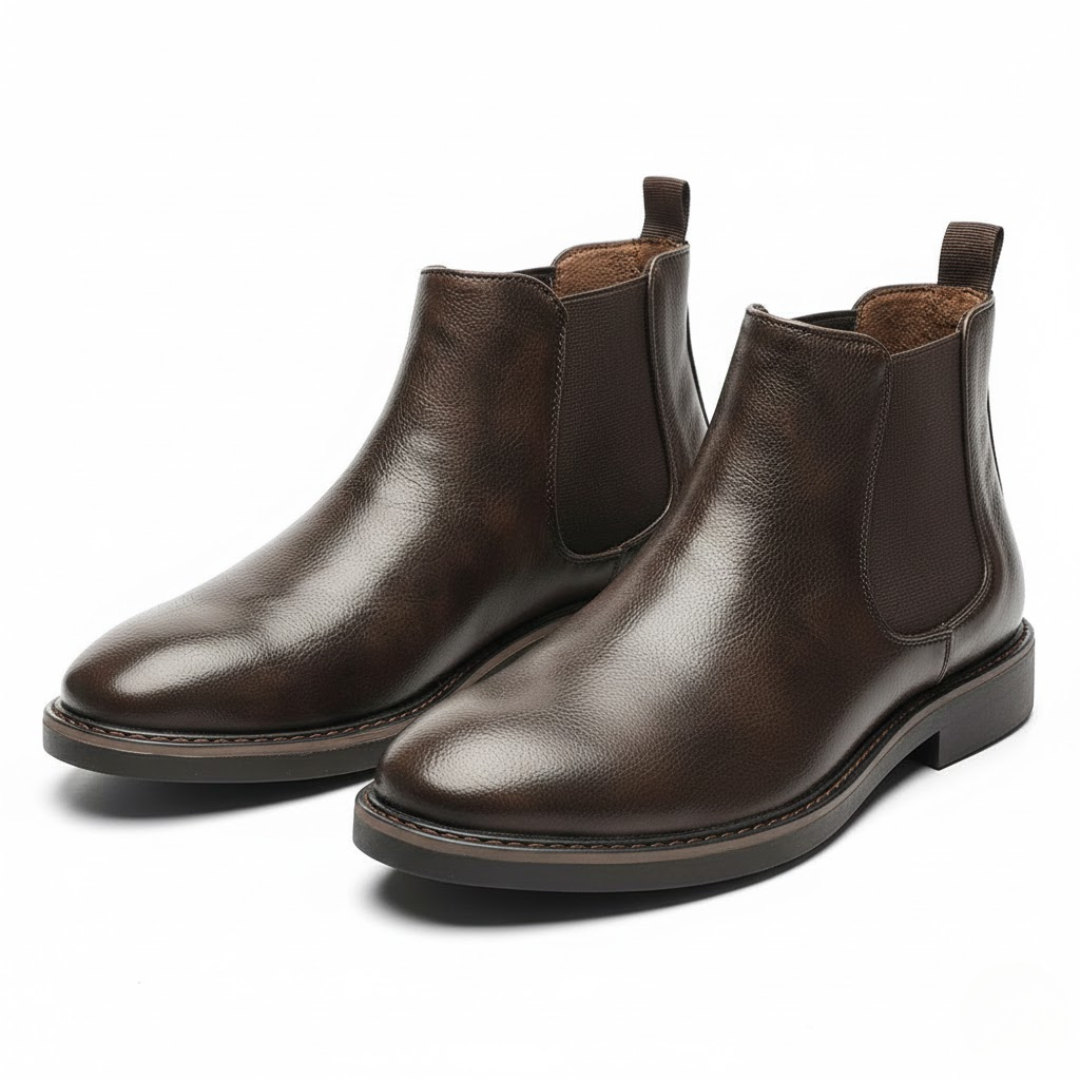 Stivaletti Chelsea Classici da Uomo con Vestibilità Moderna
