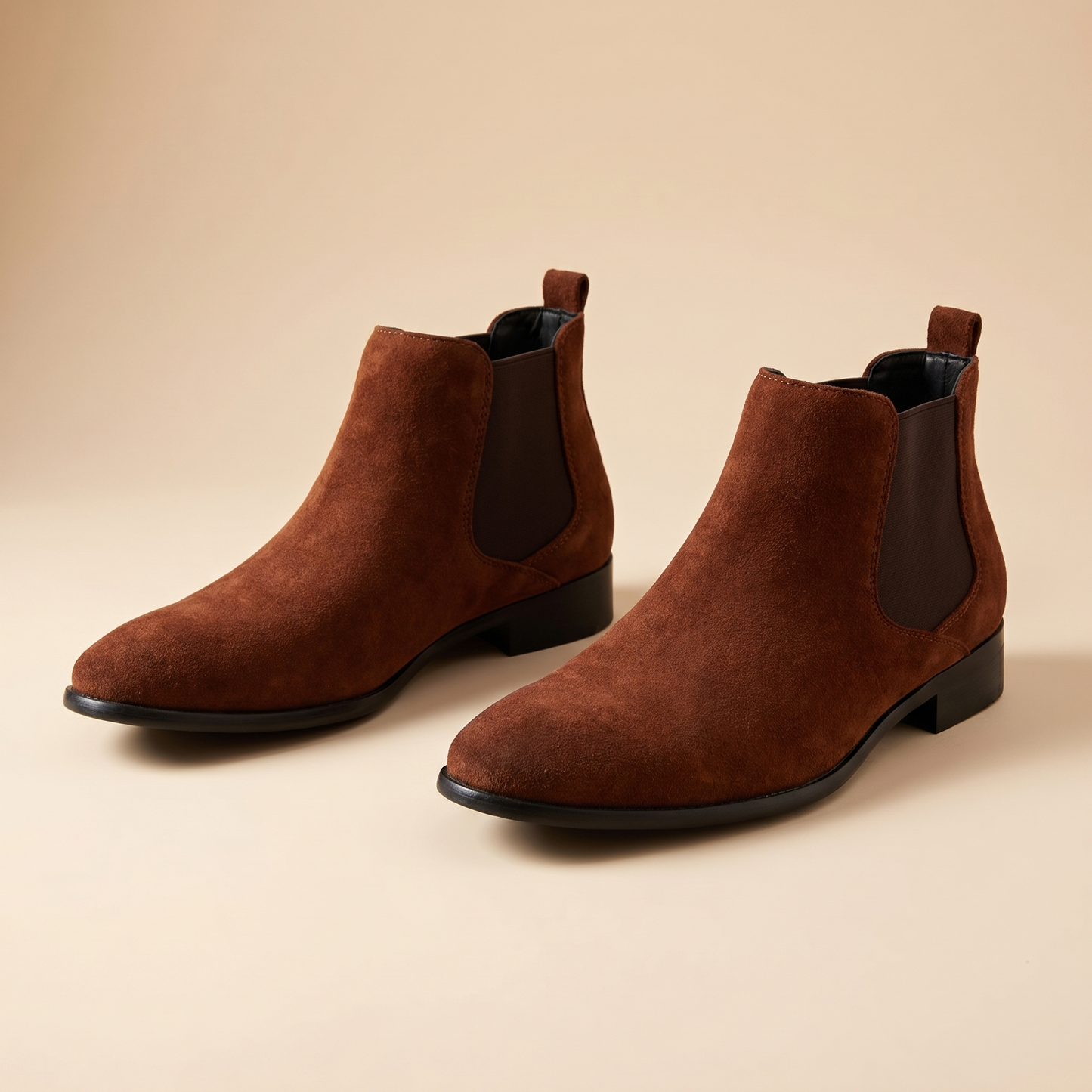 Stivaletti Chelsea da Uomo in Pelle | Modello Slip-On | Comodi Stivaletti per Tutti i Giorni