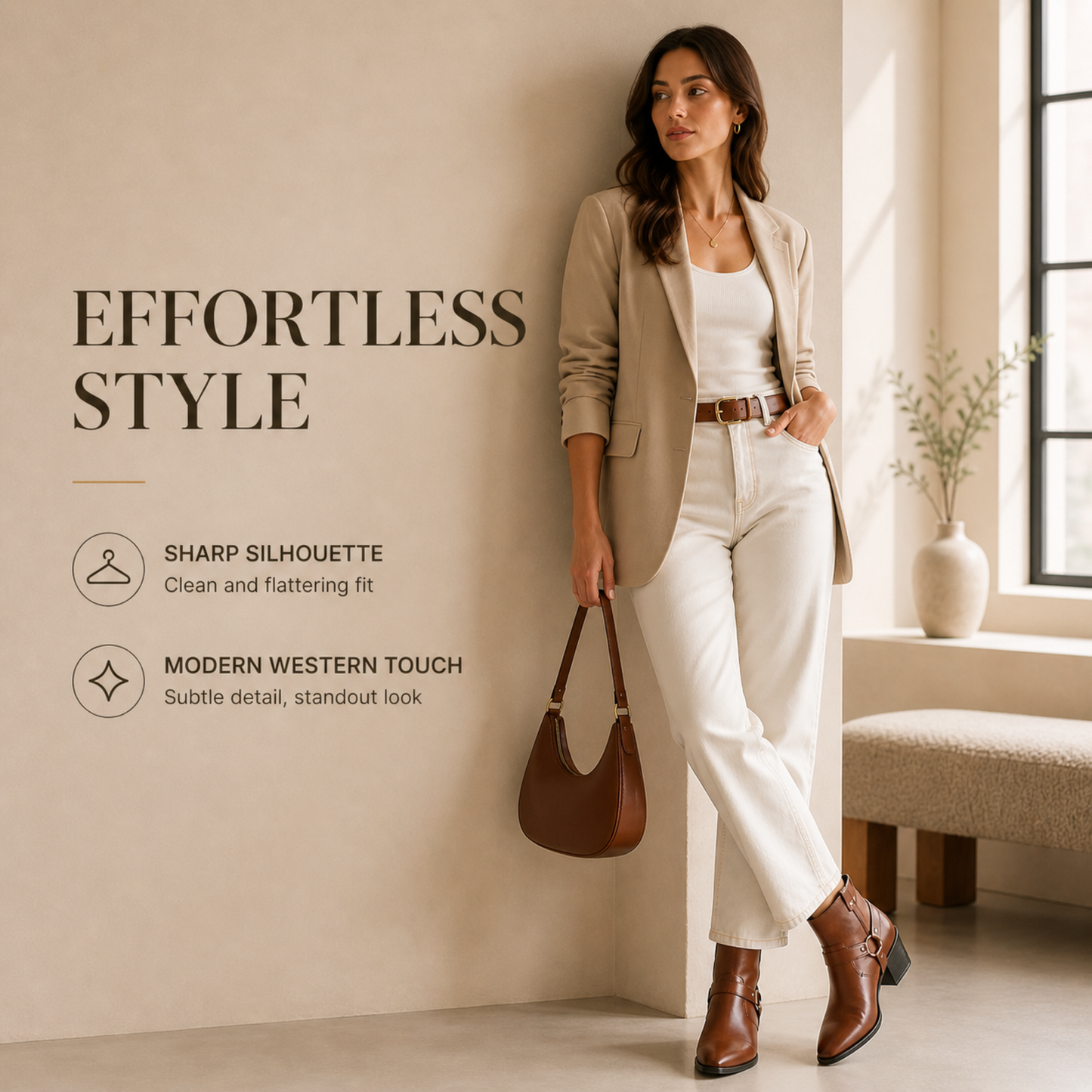 Stivaletti harness da donna