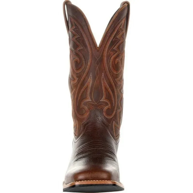 Stivali da cowboy in stile western in materiale resistente
