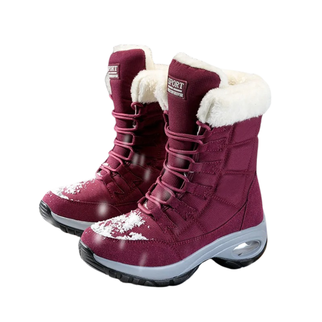 Stivali da Neve Impermeabili Mezza Gamba da Donna
