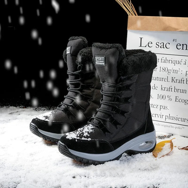 Stivali da Neve Impermeabili Mezza Gamba da Donna
