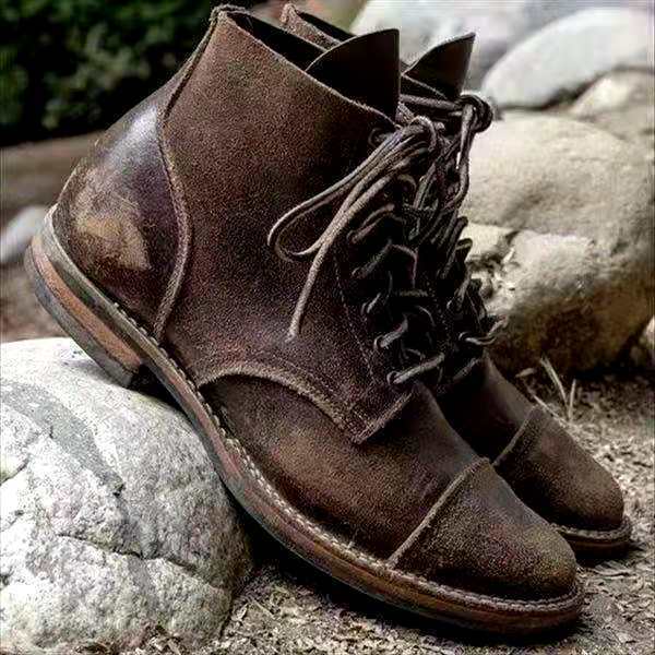Stivali da uomo in stile vintage