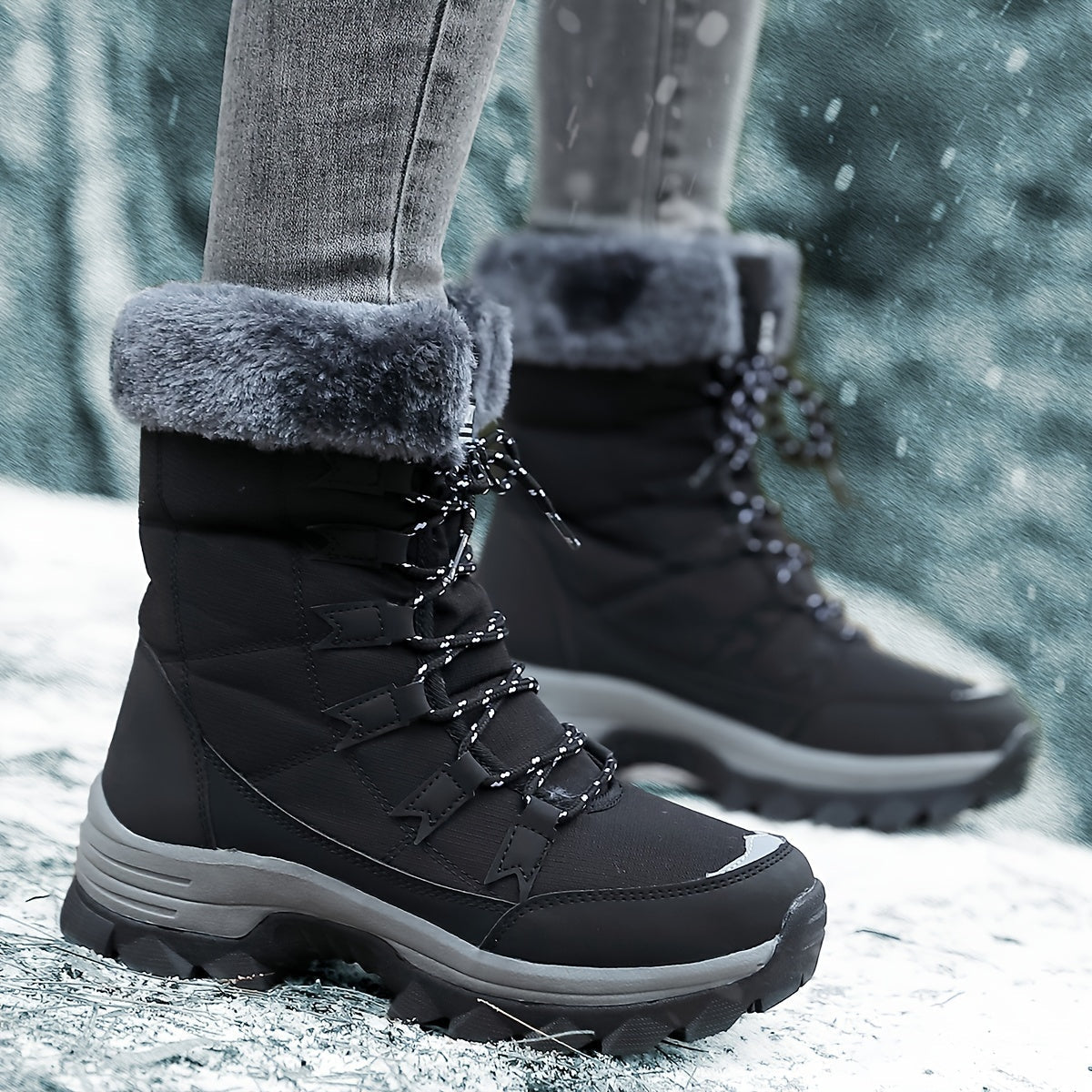 Stivali invernali caldi da donna - Comodi ed eleganti per le giornate fredde