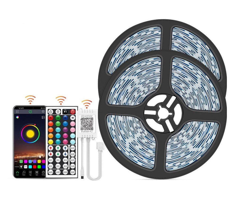 Striscia LED da 10 m con cambio colore e controllo tramite app