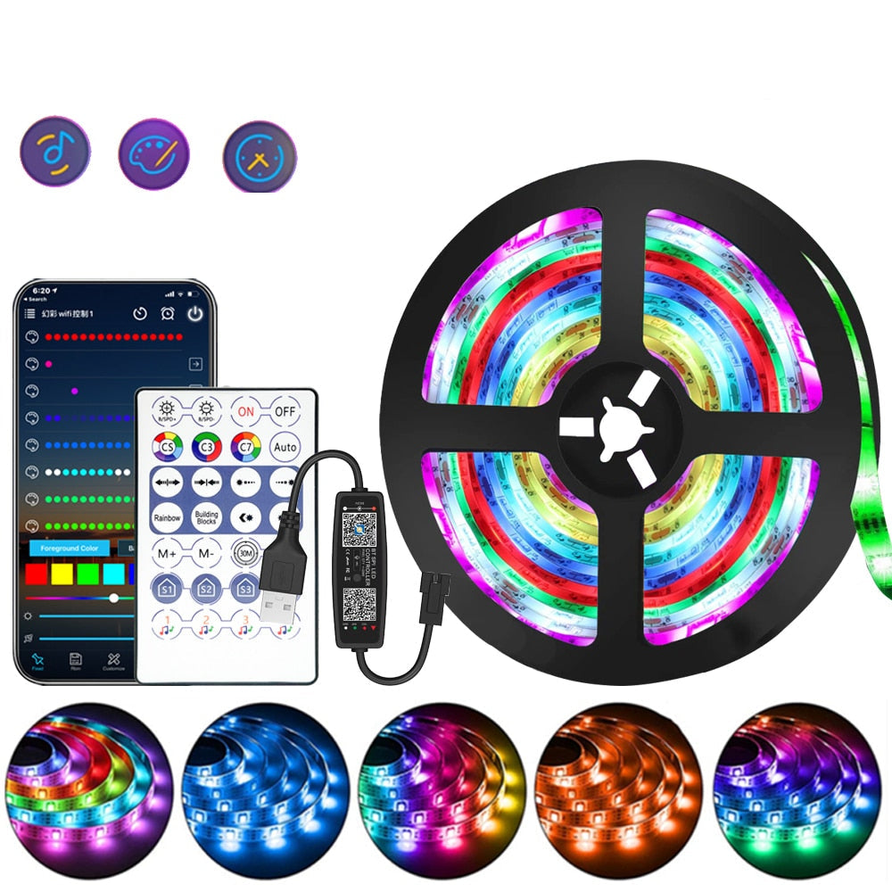 Striscia LED RGB, 5 V (1 m – 20 m)