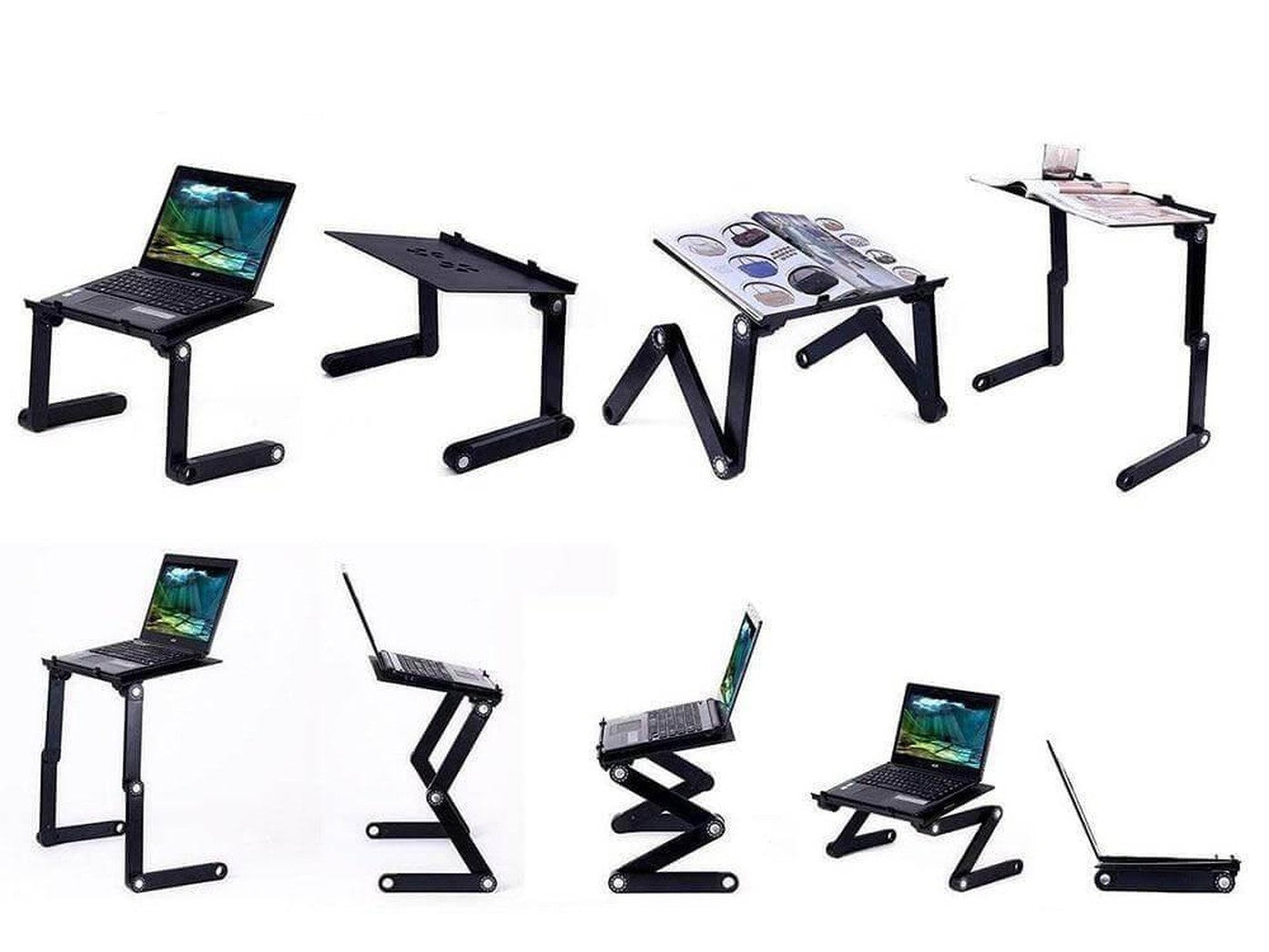 Supporto ergonomico regolabile per laptop