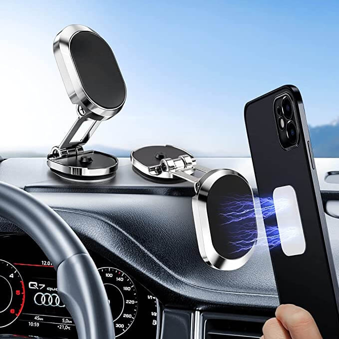 Supporto magnetico ergonomico per smartphone