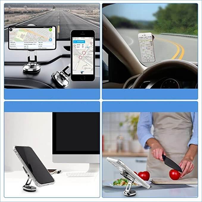 Supporto magnetico ergonomico per smartphone