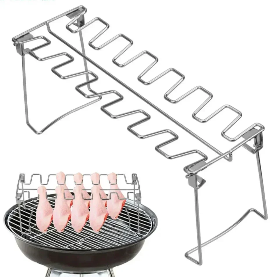 Supporto per cosce di pollo per barbecue