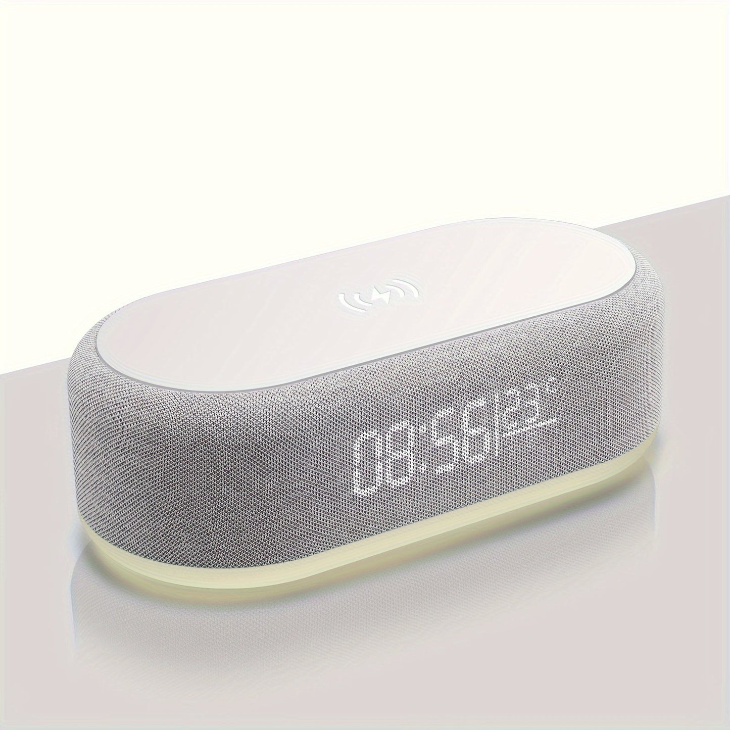 Sveglia con caricatore wireless e luce notturna