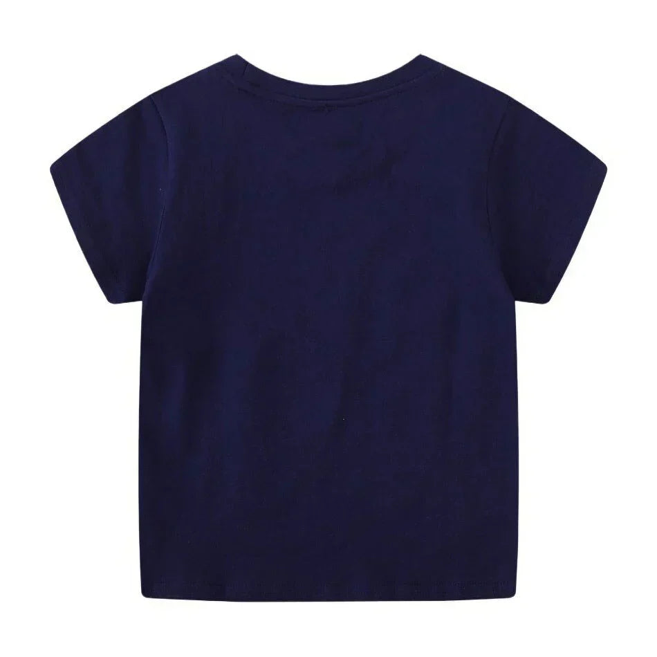 T-Shirt da Bambino Fluorescente al Buio a Tema Dinosauri
