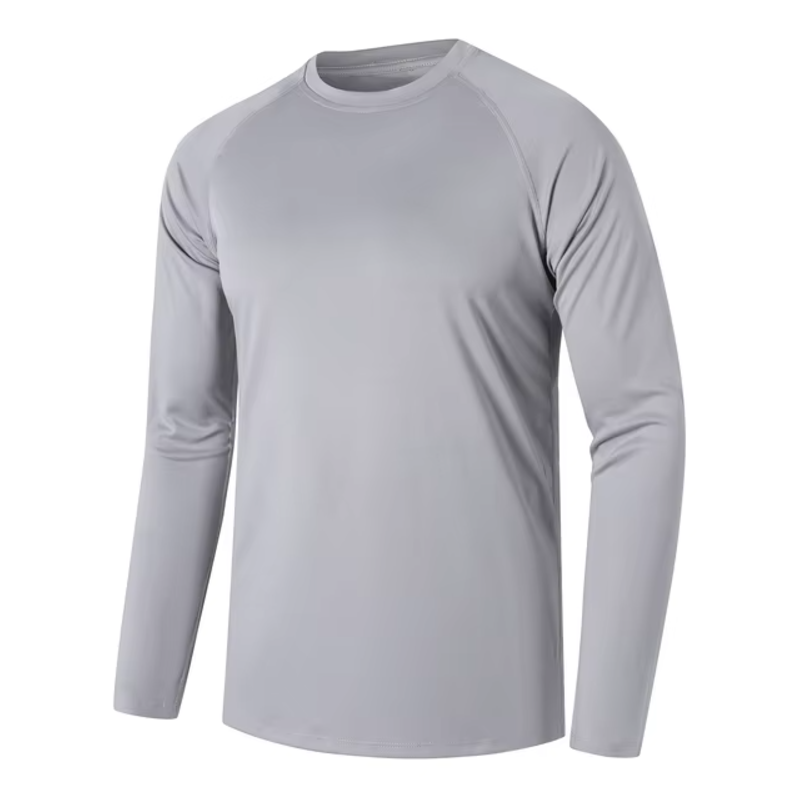 T-shirt da uomo in cotone a maniche lunghe