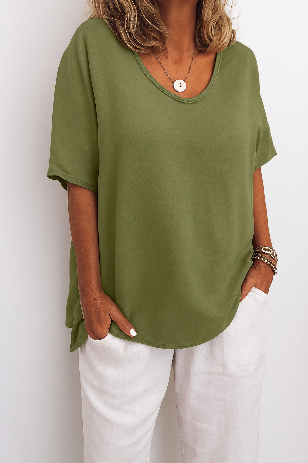 T-shirt leggera – Comoda ed elegante per l'estate
